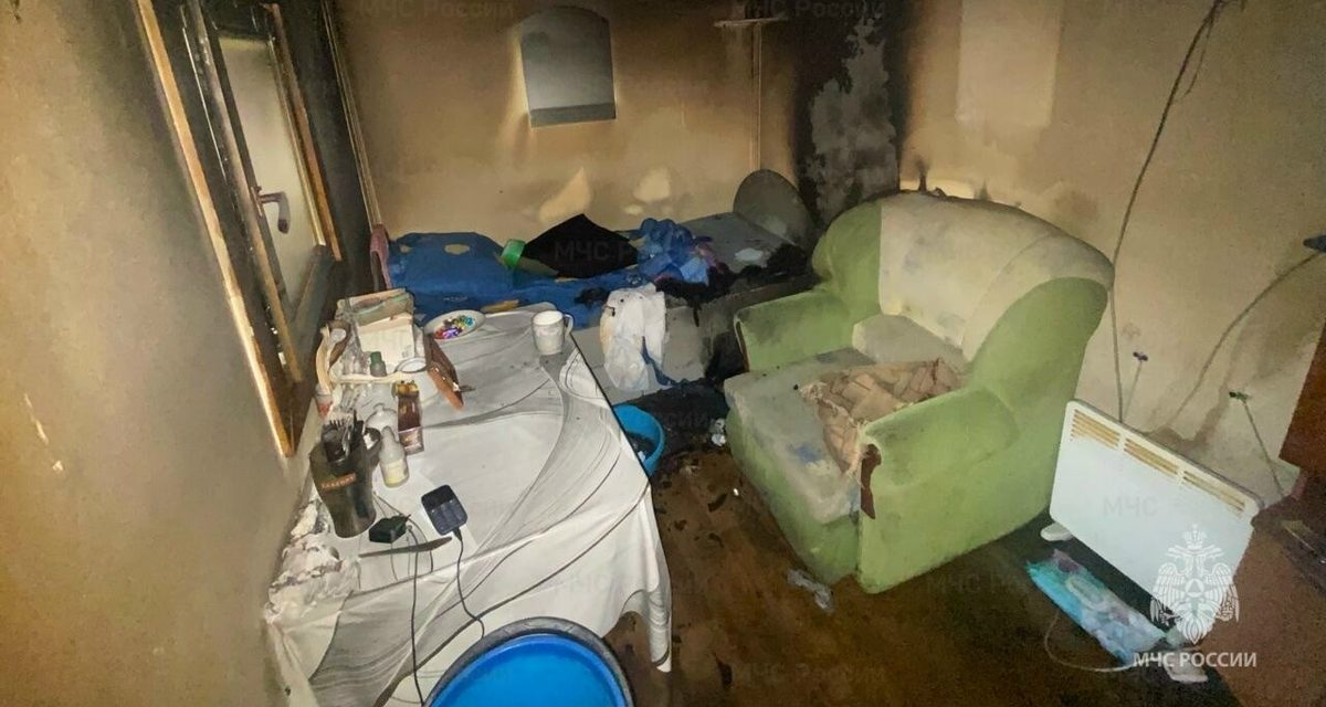 Пожарные приехали за две минуты, но 69-летняя женщина погибла при пожаре в Зеленогорске